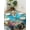 Multi, variant on Turtle Tablecloth Square Table Cloth 54x54, Waterproof Outdoor Table Cloth Covers Decorative Table Protector, Shark Ocean Coral Underwater Scenery Sea Washable Table Cover for Kitchen Dinning Party