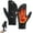 Black, variant on Waterproof & Windproof Thermal Non-Slip Gloves,Skatesfor Winter Touch Screen Thermal, Adjustable Zipper Fit for Cycling, Skiing Outdoor Sports