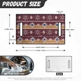 thumbnail image 7 of Whosucclay Southwest Pattern Golf Cart Seat Cover, Foldable Anti‑Slip Elastic Golf Cart Seat Blanket for Club Car Yamaha EZGO, 52.36" x 32.28", 7 of 7