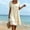 Beige, variant on Odbmxy Short Sleeve Women's Mini Dress Cotton Square Neckline Summer Sundress Tunic Dressy Beach Casual Womens Dress