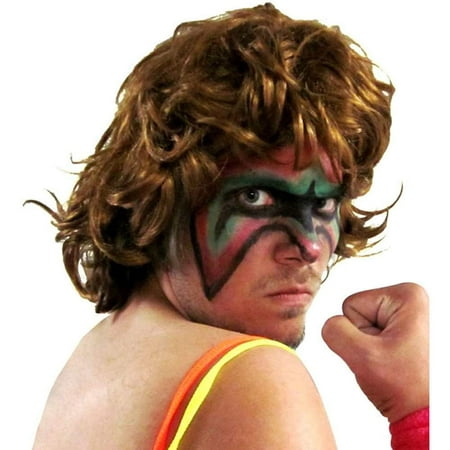 Extreme Warrior Wrestling Costume Wig