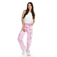 thumbnail image 5 of Jeans cargo Wide Leg /Juvenil, 6614 (Rosa) rosa 3, 5 of 5