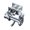 S, variant on Jkung Universal Truck Rope Clamp Tie-Down Tool, Heavy-Duty Steel Cargo Securing Fastener, No-Weld Installation Rope Tightener for Pickup Trucks Trailers Utility Vehicles
