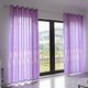 thumbnail image 4 of Cortina opaca de poliéster para ventana, decoración para dormitorio y sala de estar (púrpura), 4 of 8