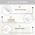 thumbnail image 3 of TYVOM 6 Pcs Vinyl Record Display Vinyl Display Record Shelf Acrylic Shelf Small Shelves Small Wall Shelf Floating Book Shelves for Wall, 3 of 4
