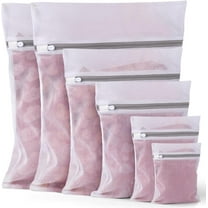 6-Pack Mesh Laundry Bags, Delicate Wash Bags for Clothes, Hosiery, Underwear, and Bed Linen in 5 Sizes (XL XL L M S MINI)