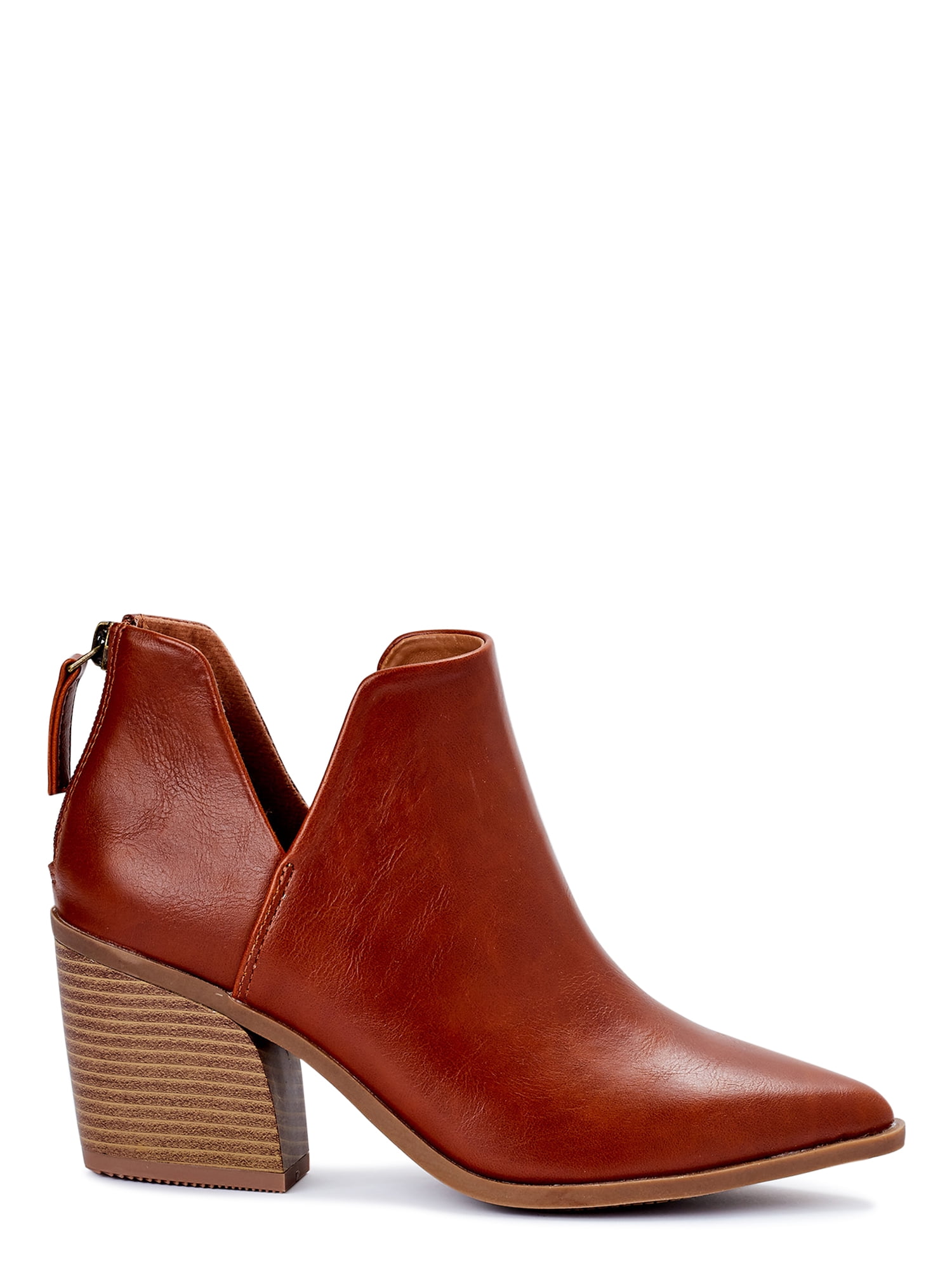 Scoop Women's Block Heel Cutout Bootie
