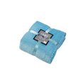 thumbnail image 2 of Blue Embossed Throw Blanket 50X60 100% Polyester, 2 of 5