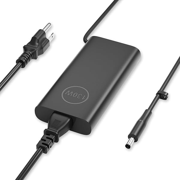 wonima11 130W 4.5mm AC Adapter Compatible with Dell Precision 5510 5520 5530 5540 Vostro 7500 7510 7590 7620 7650 XPS 15 7590 9570 9560 9550 9530 Laptop Charger p56f ha130pm130 0v363h