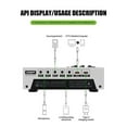 thumbnail image 4 of Live Sound Card for Broadcast Recording KTV Multifunctional Live Sound Card ,Easy to Operate, 4 of 5