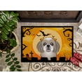 thumbnail image 3 of Caroline's Treasures BB1808JMAT Halloween Gray Silver Shih Tzu Door Mat, Indoor Rug or Outdoor Welcome Mat 24x36 Doormat, 3 of 4