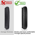 thumbnail image 4 of SOULWIT Almohadillas para Bose QuietComfort 45 (QC45)/QuietComfort SE (QC SE)/New Quiet Comfort Wireless, Espuma de Alta Densidad y Cuero Proteico (Negro), 4 of 9
