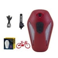 thumbnail image 1 of Bicycle Projector Tail Light Led Warning Light Usb Bicycle Projector Charging Light Tail Light, 1 of 8