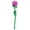 Purple, variant on Plush Rose Flower Stuffed Bendable Stems Plush Bouquet Toy Soft Floral for Graduation 2025 Mother's Day Valentines Day Girl Girlfriend Wife Family And Friends(1Pcs) Harlik