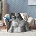 thumbnail image 6 of Brendan Fraser Blanket Super Soft Lightweight Fleece Thermal Blanket All Season for Bed Couch Living Room Air Conditioning Blanket, 6 of 7