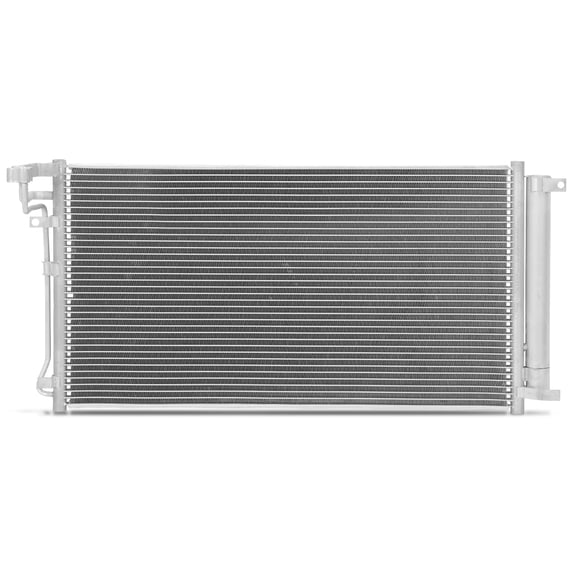 DNA Motoring Aluminum AC Condenser 4448 for 15-19 Hyundai Genesis G80 G90