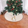 thumbnail image 2 of FMSHPON Easter Rabbit Balloon Xmas Christmas Tree Skirt Stand Mat for Holiday Party Decoration Indoor Outdoor 48 inches, 2 of 3