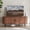 55in-Brown, variant on HLR Modern 70" TV Stand for 75" TV, Wood Entertainment Center with 2 Sliding Doors Storage, Brown