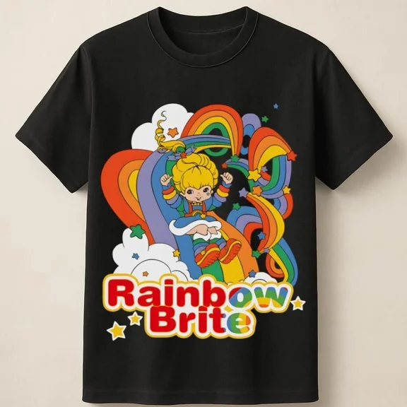Reprint Rare Rainbow Brite Retro Cartoon Unisex T-Shirt