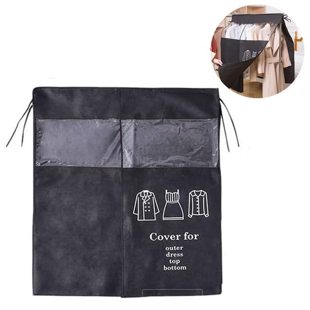 Cubierta de polvo de ropa colgante tridimensional - negro MFZFUKR 2035229-1