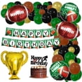 thumbnail image 1 of Kit de guirnaldas de globos con temática de fútbol con 75 piezas y trofeo, 1 of 2