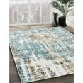thumbnail image 2 of Ahgly Company Indoor Rectangle Mid-Century Modern Gunmetal Gray Oriental Area Rugs, 5' x 7', 2 of 6