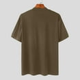 thumbnail image 3 of Men Mock Turtleneck Pullover T-Shirt Tops Casual Slim Fit Tops Tee Undershirt, 3 of 12