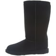 thumbnail image 4 of UGG Kids' Classic Tall II Boot, Black, 13 Big Kid, 4 of 5