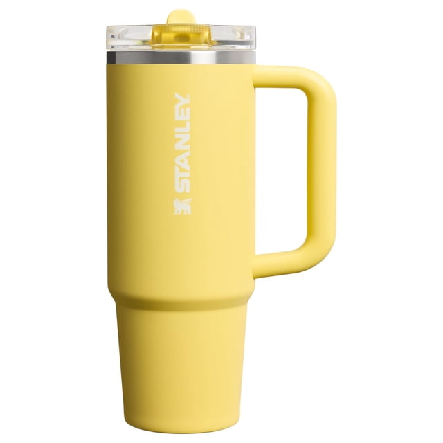 Vaso térmico Stanley Quencher ProTour 887 ml a prueba de fugas amarillo