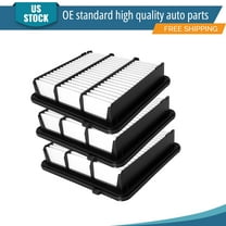 YXPCARS 3PCS Front Engine Air Filter for Honda Accord 2018 2019 2020 2021 2022 L4 2.0L, New Air Filter Replacement (CA12297)