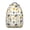 White-38, variant on Garden Theme Waterproof Backpack - Lightweight Breathable School Bag with Spinal Support