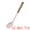 Pink, variant on Unique Bargains Silicone Spoon Non Stick Pans Heat Resistant Handle Black 13.8" x 2.7"