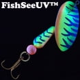 thumbnail image 2 of Panther Martin PMSSTUV_15_FT FishSeeUV Salmon & Steelhead Fishing Spinning Lure - Fire Tiger - 15 (1/2 oz), 2 of 4