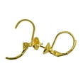 thumbnail image 3 of 20 piezas accesorios para pen tón trasera oro pta bronce Zulema Los Resultados Del Pendiente Leverback, 3 of 6
