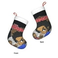 thumbnail image 3 of The Boondocks Christmas Stocking Xmas Decorative Sock Double-Sided Print Hanging Gift Sock For Party & Tree Decoration 1pcs, 3 of 8
