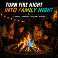 thumbnail image 6 of Magical Flames Fire Color Packets (12 Pack), Fire Color Changing Packets for Fire Pit, Campfires, Bonfires & Fireplaces - Camping Essential, 6 of 6