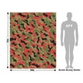 thumbnail image 4 of Rwraps Red Camouflage Tart Green Matte Vinyl Film Wrap 59in x 8ft Vinyl Vehicle Car Film Sheet Roll, 4 of 9