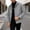 #Gray, variant on DPTALR Men's Vintage Solid Color Outdoor Pocket Turndown Collar Long Sleeve Jackets,Gray, M