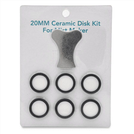 7Pcs Mist Maker Maintenance Kit Ceramic Disk Ceramic Disk Key 7Pcs Mist Maker Maintenance Kit Ceramic Disk Ceramic Disk Key
