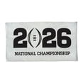 thumbnail image 2 of WinCraft Indiana Hoosiers College Football Playoff 2025 National Champions 22" x 42" Double-Sided Locker Room Towel, 2 of 3
