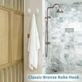 thumbnail image 3 of Gancho con ventosa para ducha - Gancho para toalla para baño Gancho para ducha montado en la pared, 3 of 5