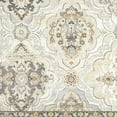 thumbnail image 6 of TOWN & COUNTRY EVERYDAY Avani Cottagecore Medallion Everwash® Washable Area Rug with Non-Slip Backing, Pet Friendly Rug, Grey, 20"x35", 6 of 6