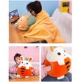 thumbnail image 4 of Set de manta y almohada de viaje YUDONG, peluche para niños, 4 of 6