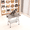 Silver grey, variant on 36 Folding Dog Grooming Table with Adjustable Arm, Stainless Steel Frame, Rubber Mat, Silver Gray for Pet Grooming
