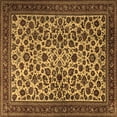 thumbnail image 1 of Ahgly Company Indoor Square Persian Brown Traditional Area Rugs, 3' Square, 1 of 4