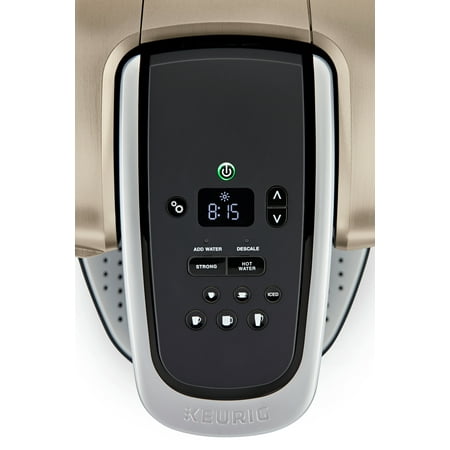 Keurig - K-Elite Single-Serve K-Cup Pod Coffee Maker - Brushed Gold