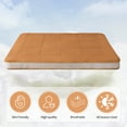 thumbnail image 4 of MAXYOYO 6" Extra Thick Japanese Floor Mattress Futon Mattress, Foldable Mattress Tatami Pad Floor Mattress for Adults Floor Bed Roll Up Mattress Guest Mattress Camping Mattress,Light Brown,Queen, 4 of 8