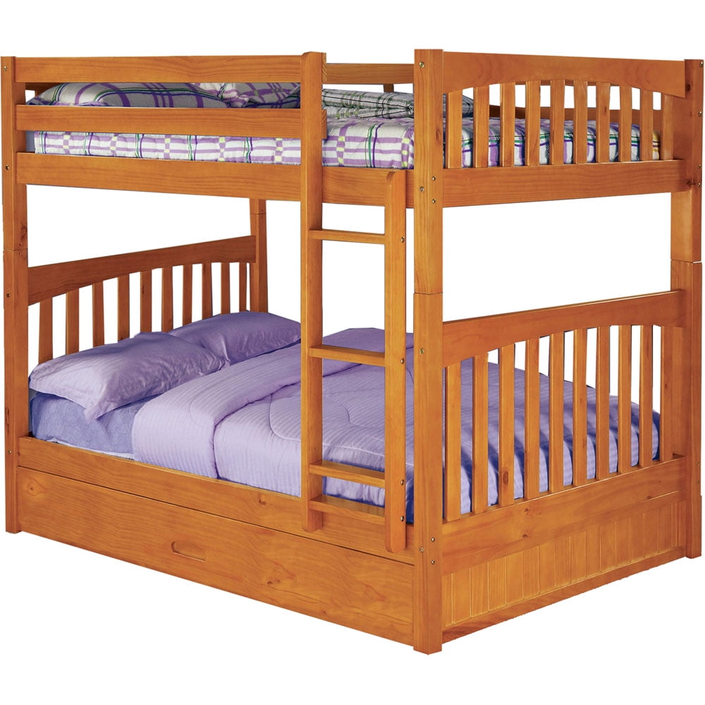 Cambridge Parkview Full-Over-Full Bunk Bed with Slide-out Trundle ...