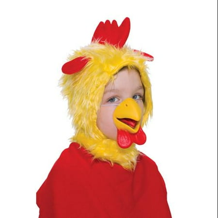 Farm Chicken Child Mask and Hood for Halloween Costume