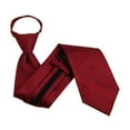 thumbnail image 1 of Bocara - Mens  Zipper Necktie - Red, 1 of 1